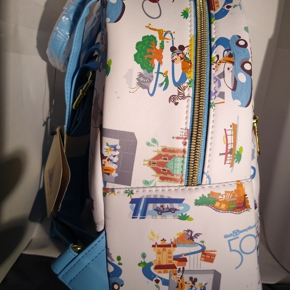 Loungefly Disney World 50th Anniversary Bag - Picture 4 of 4